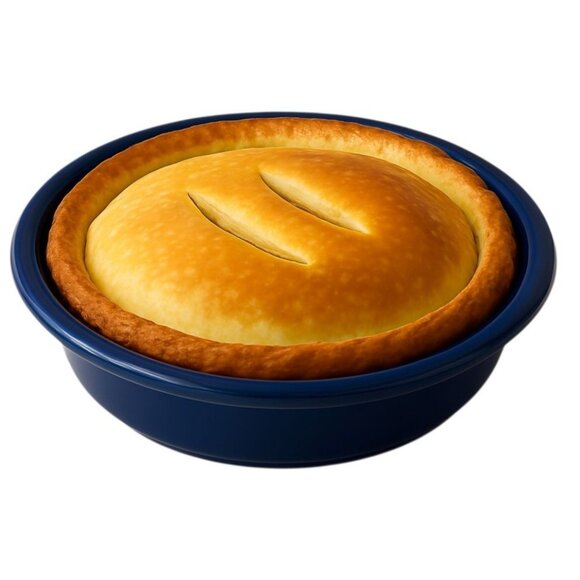 Fiestaware FIESTA CERAMIC Pie Plate Deep Dish Baking Bake Bakeware Twilight Blue - Picture 1 of 15